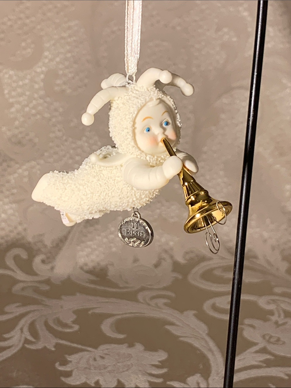 Department 56 Snow Babies 11 Pipers Ornament very rare HTF.